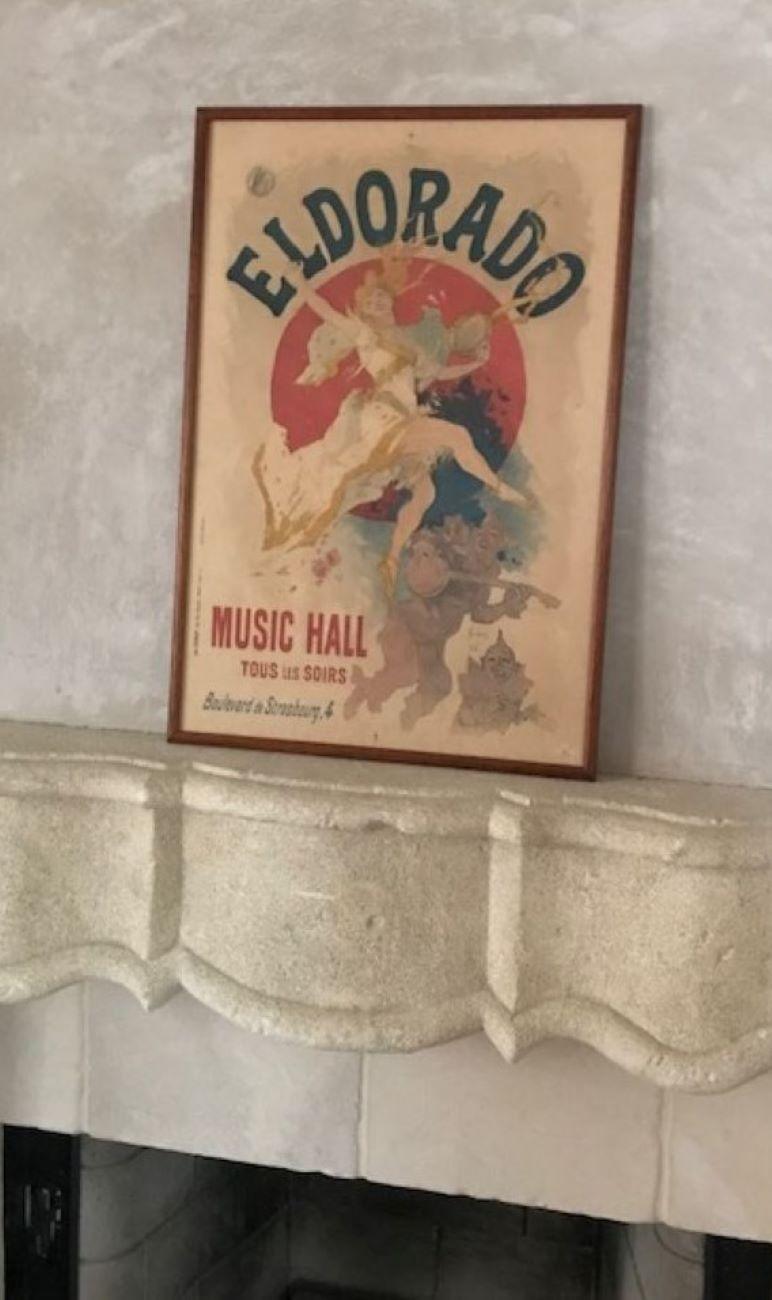 Jules Cheret Original El Dorado Paris Poster, Circa 1894 1