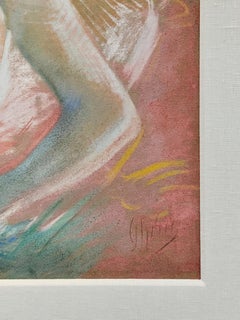 Jules Chéret, "Portrait".