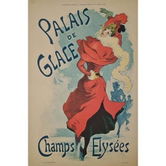 1894 Original Palais de Glace Poster by Jules Chéret