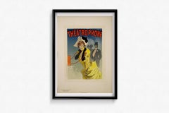 Cartel original de 1896 Maîtres de l'affiche N. 33 de Jules Chéret - Théâtrophone