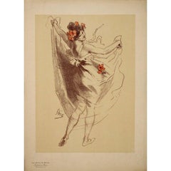 1898 Jules Chéret erste Ergänzung zu Les Maîtres de l'Affiche - La danse