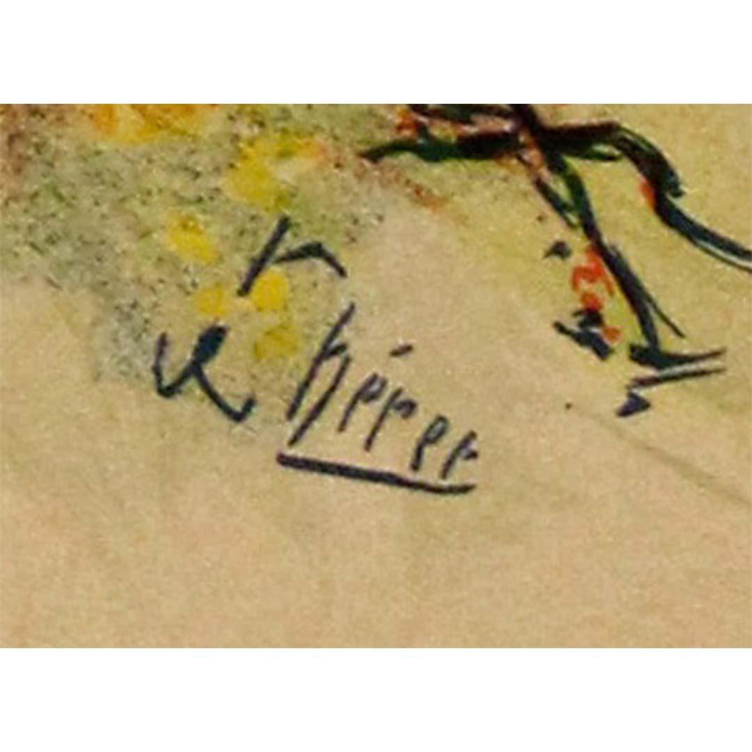 1898 Lithographie von Jules Chéret - Les Maîtres de l'Affiche - Folies-Bergère im Angebot 2