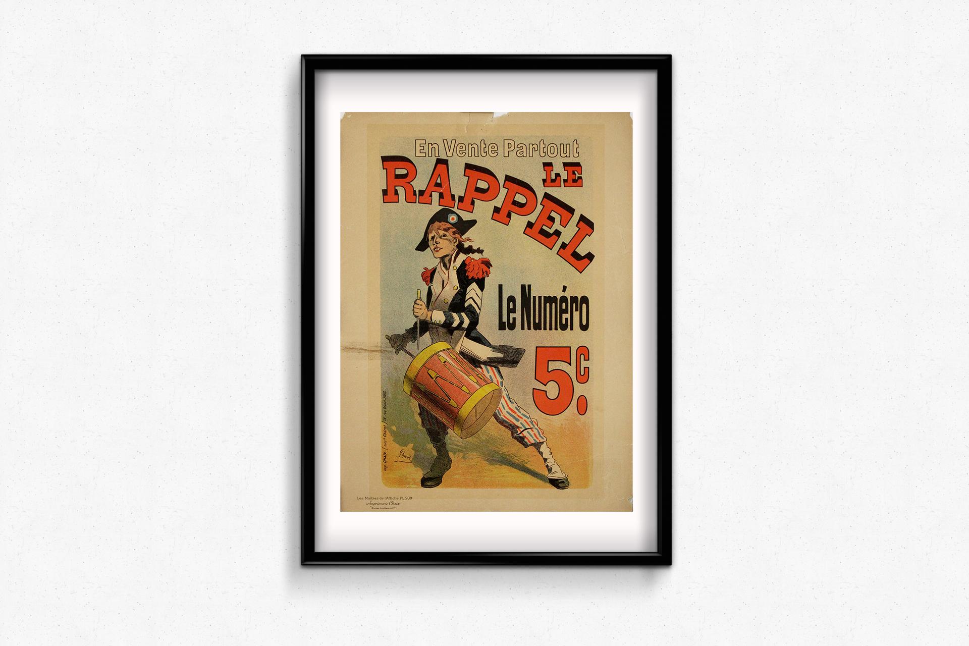 1898 original poster by Jules Chéret Plate 209 in Les Maîtres de l’Affiche For Sale 3