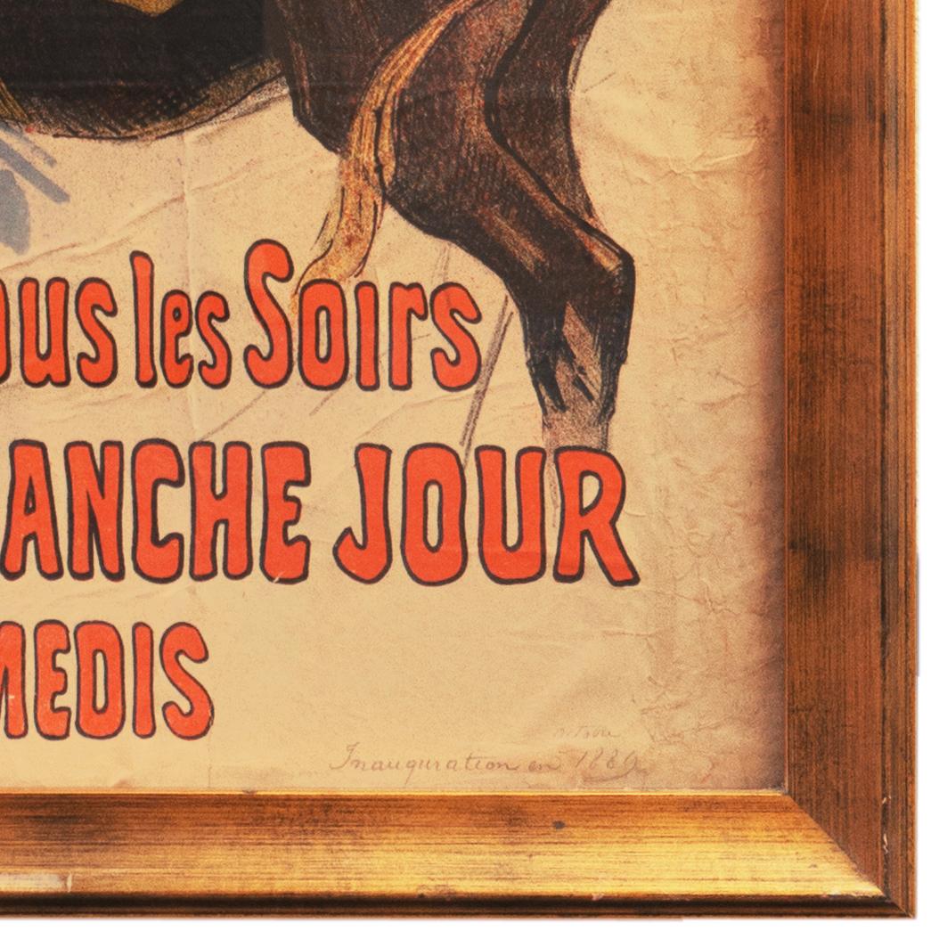 jules cheret moulin rouge poster
