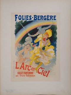 Folies-Bergre – Lithographie (Les Matres de l'Affiche), 1895