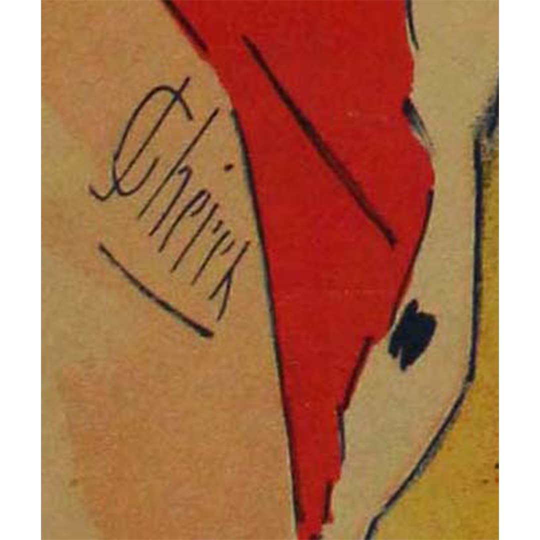 Jules Chéret 1894 original poster - Le radical Madame sans gêne For Sale 2