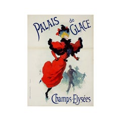 Jules Chéret's original poster for the 1894 "Palais de Glace Champs Élysées"