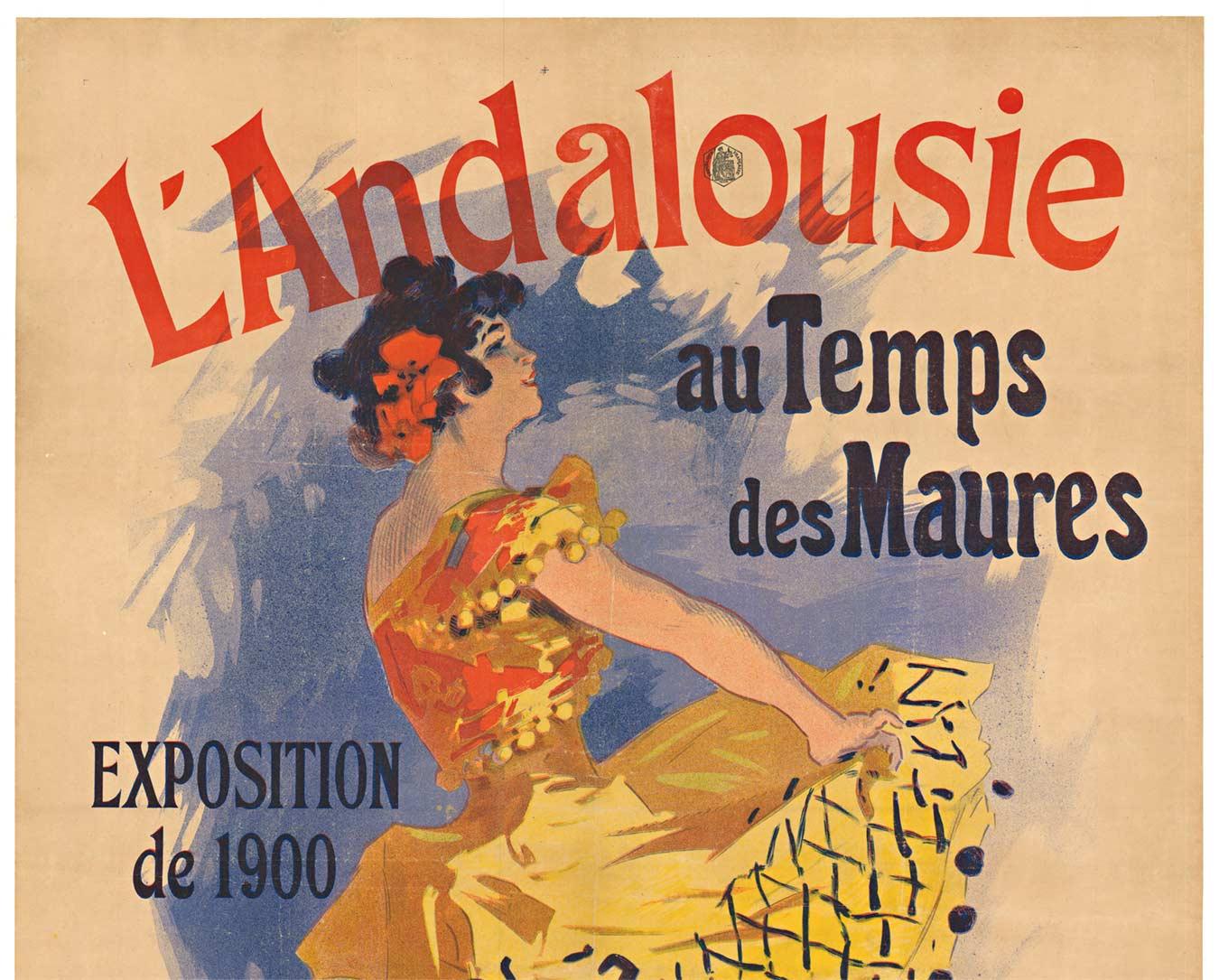 L'Andalouise au Temps des Maures - Print by Jules Chéret