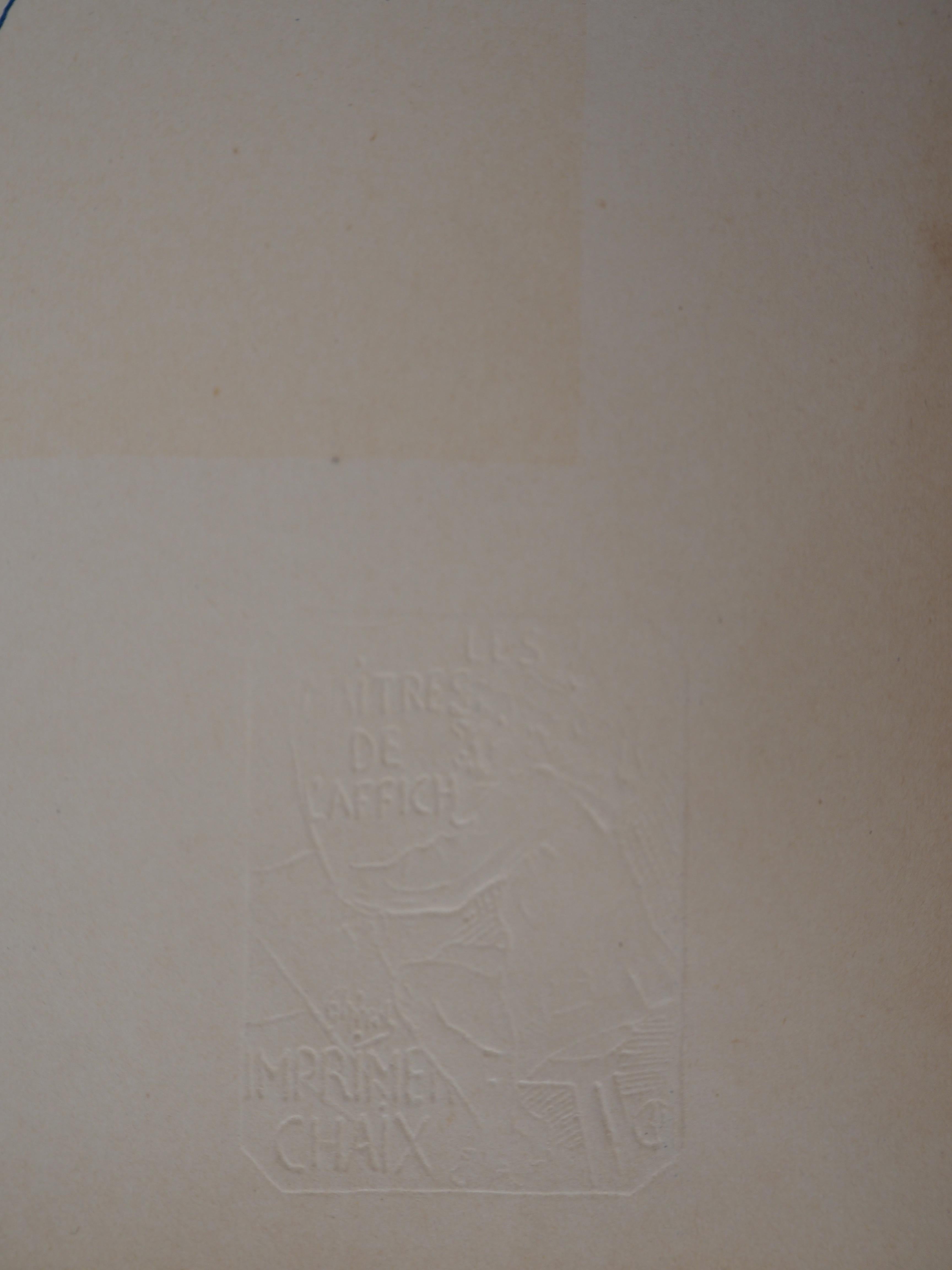 Lithographie „Les Matres de l'Affiche“ – Lithographie der Lidia, 1895 im Angebot 1