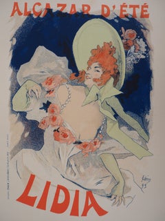 Lidia - Lithographie (Les Maîtres de l'Affiche):: 1895