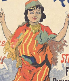 Affiche originale de Kola Marque, 1895, par Jules Cheret