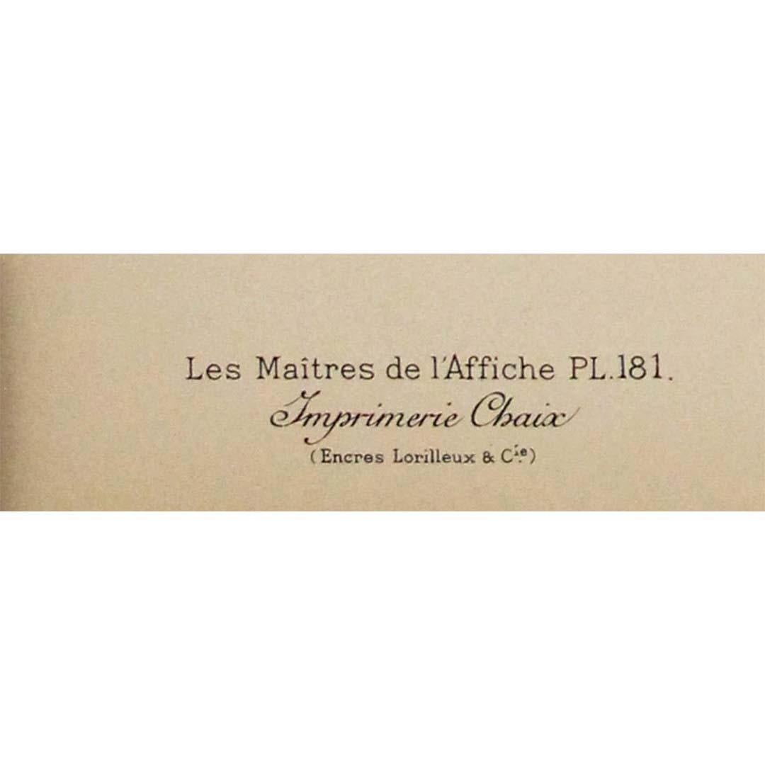 Manifesto originale di Jules Chéret, promuove Le Pays des Fées - Jardin Enchanté in vendita 2