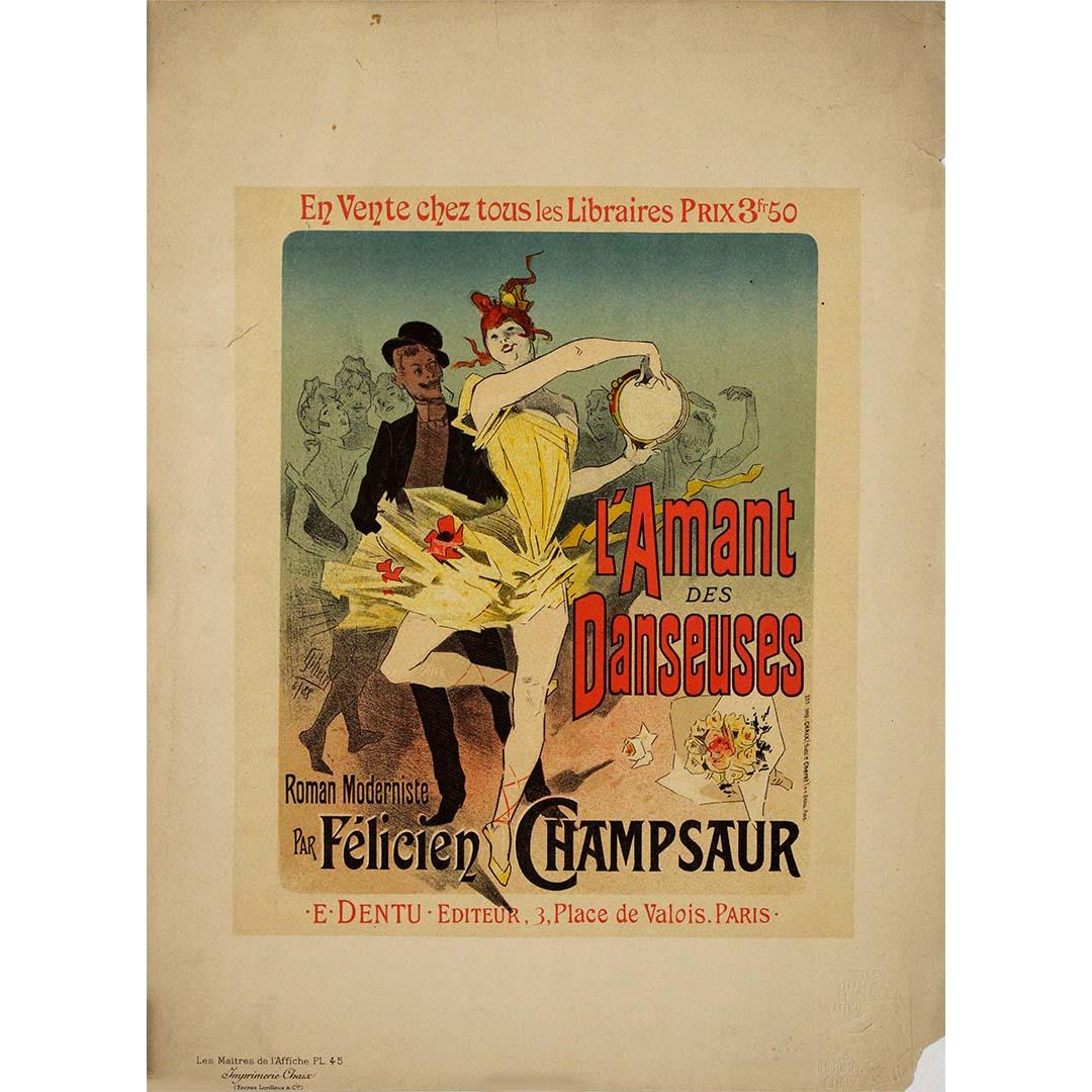 Presenting this vibrant original lithographic poster created in 1896 by Jules Ch - Print by Jules Chéret