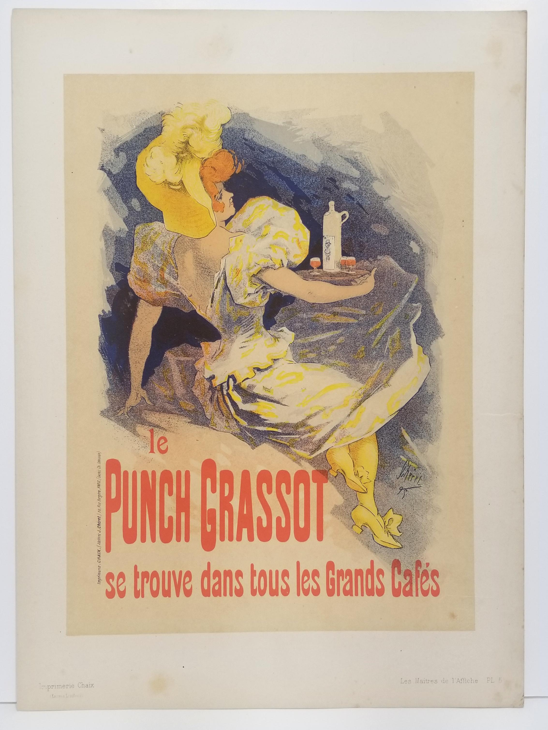 Punch Grassot - Print by Jules Chéret