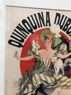 "Quinquina Dubonnet" Originale Jules Cheret Maitre de l'Affiche