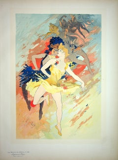 Jules Chéret - Folies-Bergère - Lithograph (Les Maîtres de l'Affiche ...