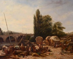 Entlang der Seine, Marktszene