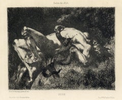 "Ixion" grabado original