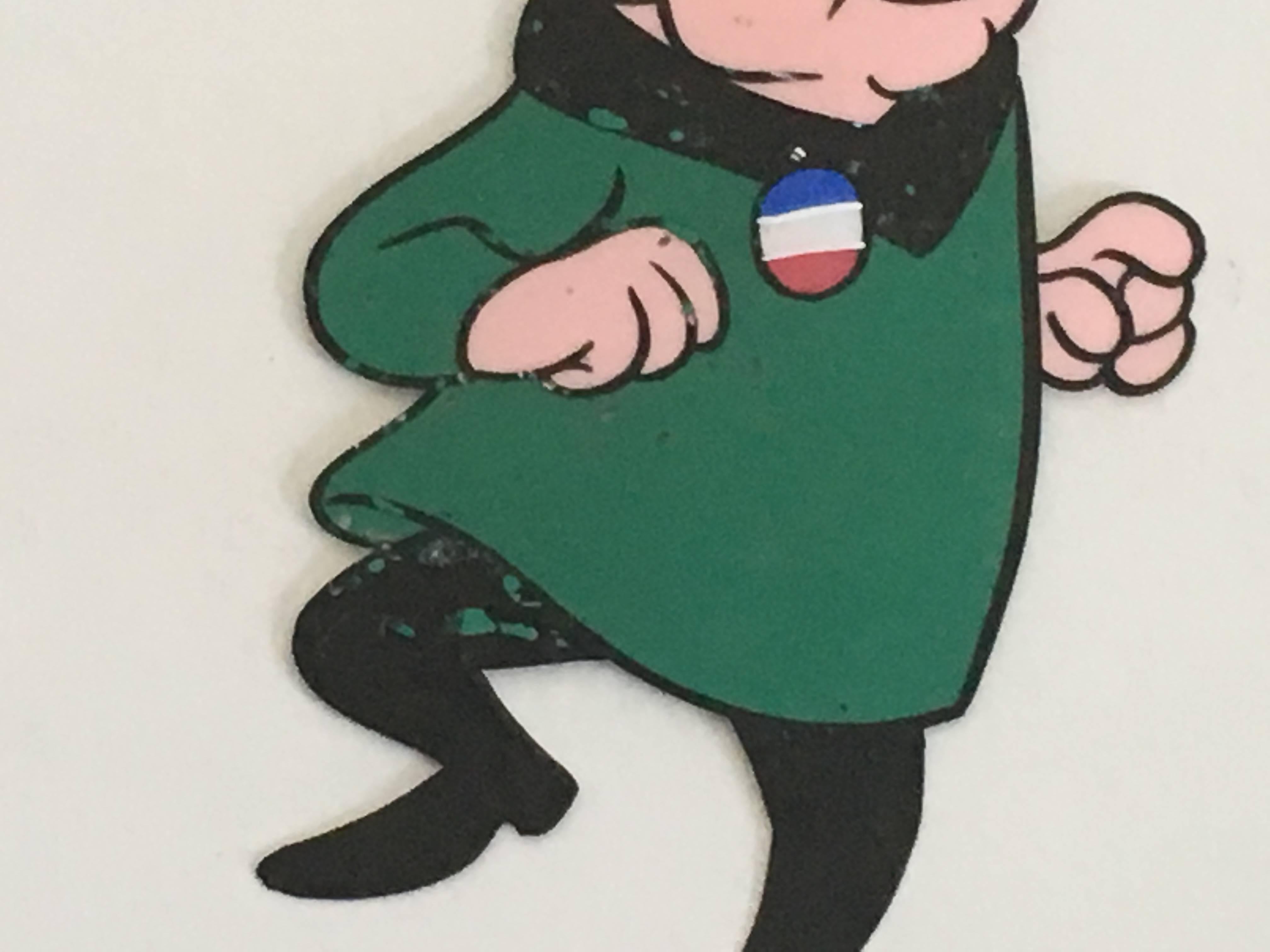Mr. Magoo Original Vintage Animación Cel Dibujo a Mano Pintura en venta 2