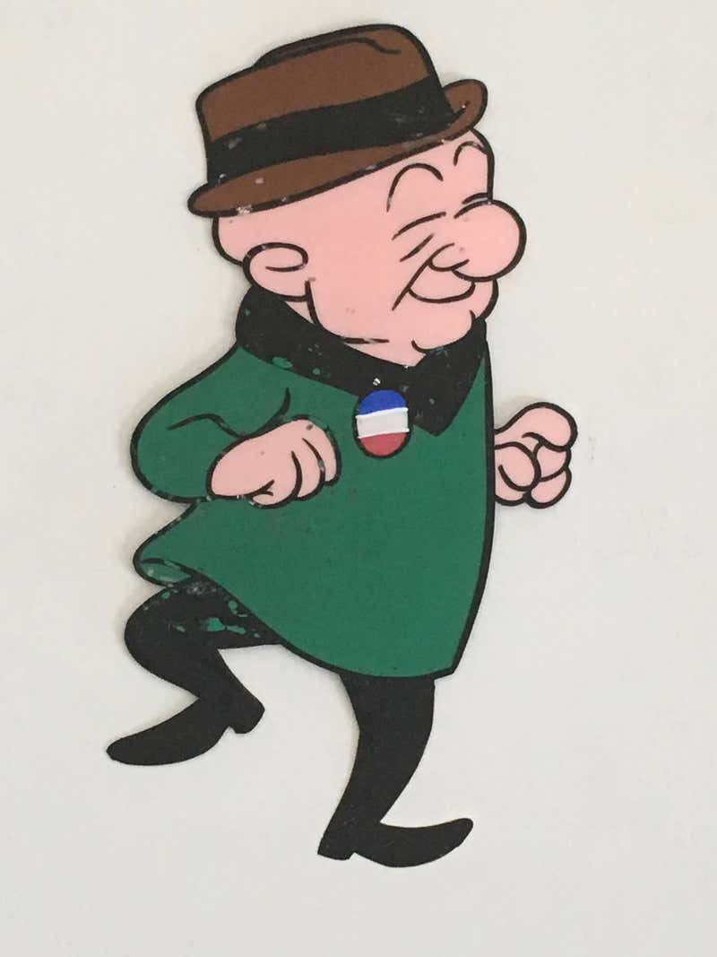 Jules Engel - Mr. Magoo Original Vintage Animation Cel Hand Drawing ...