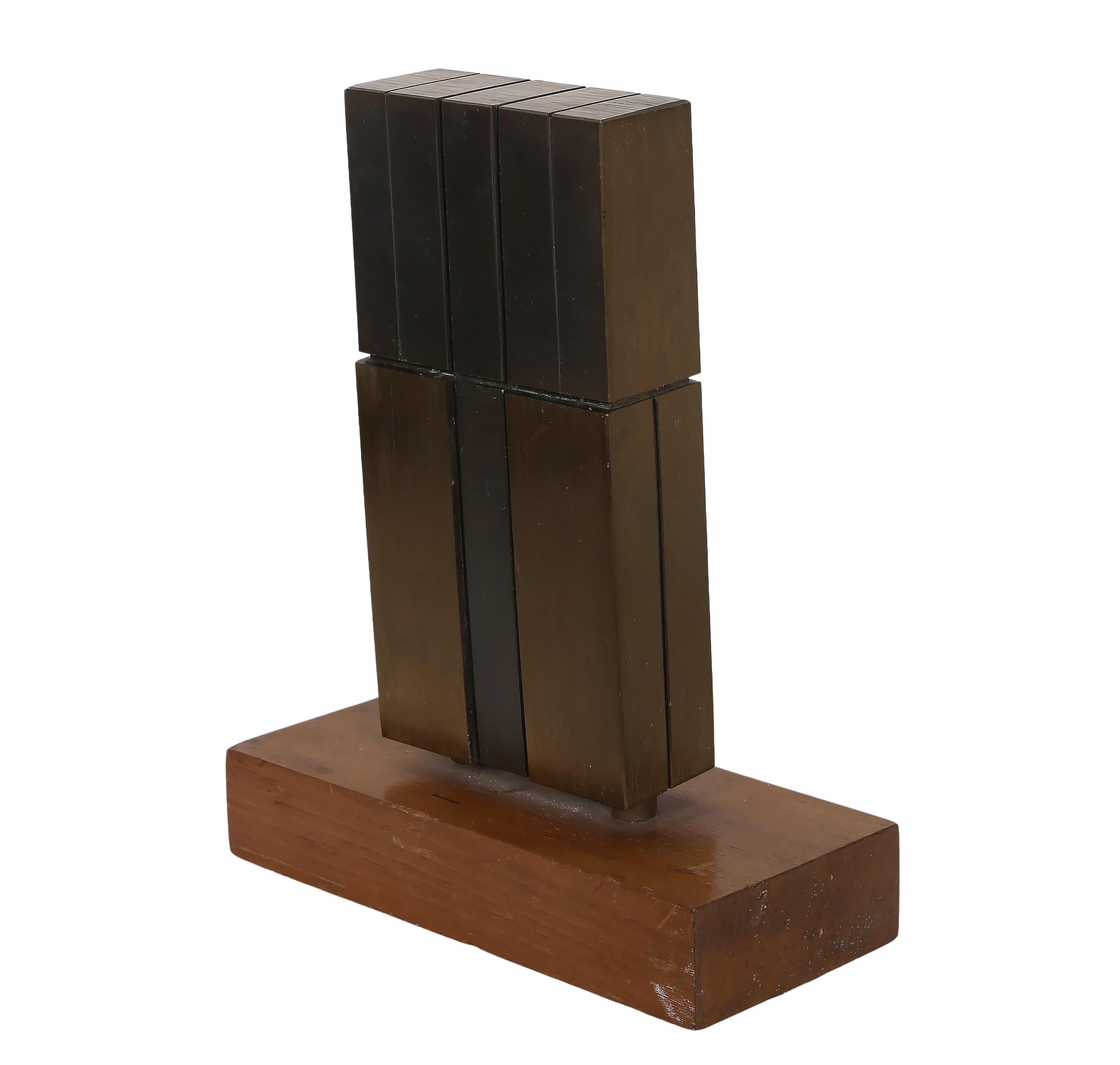 High Rise, escultura de bronce de Jules Engel en venta 4