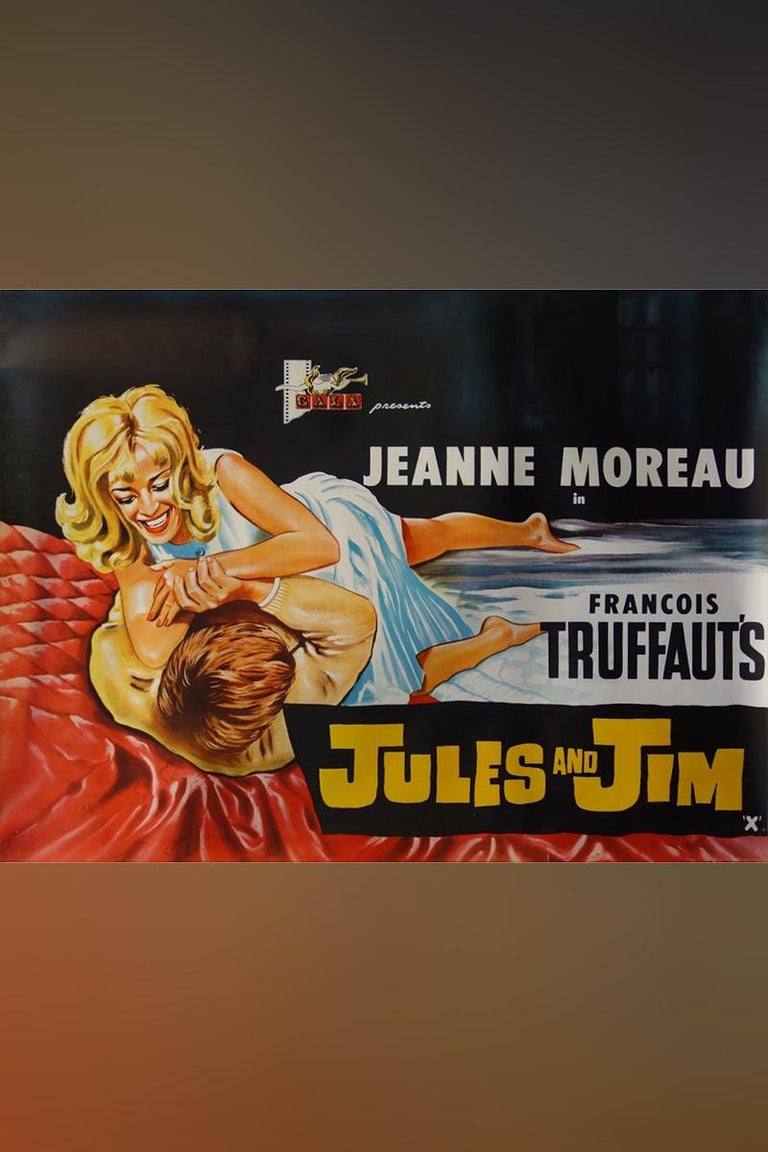 &quot;Jules Et Jim&quot; 1962 Poster For Sale at 1stdibs