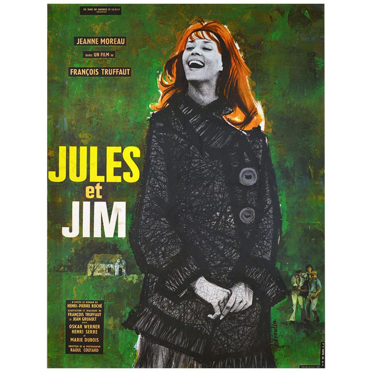 "Jules Et Jim" '1962' Poster