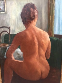 Jules-Evariste De Paepe (1887-1968), huile sur toile, signée.