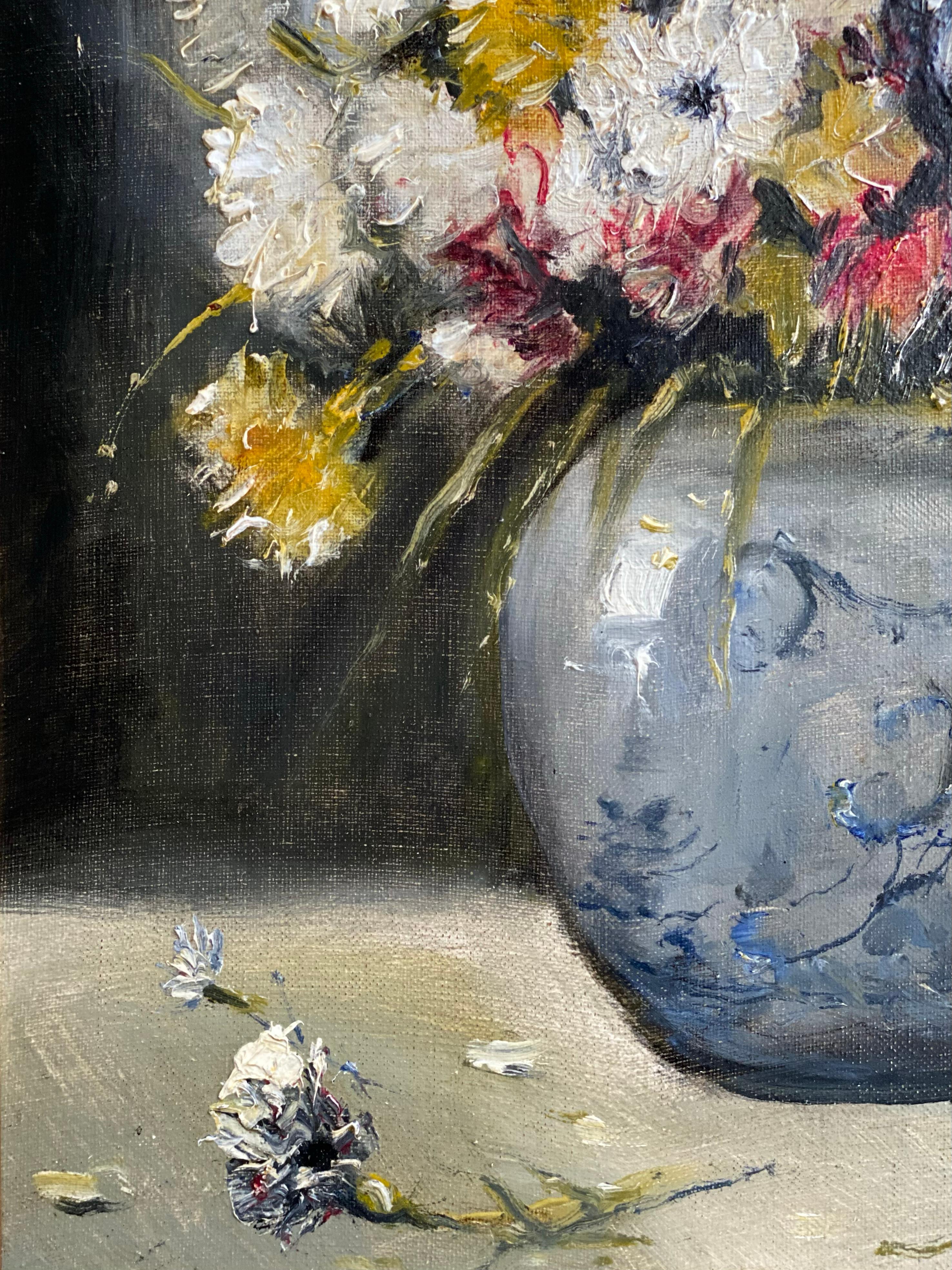 'StillLlife of Wild Flowers' by Jules Félix Ragot, 1835 – 1912, French Painter 1