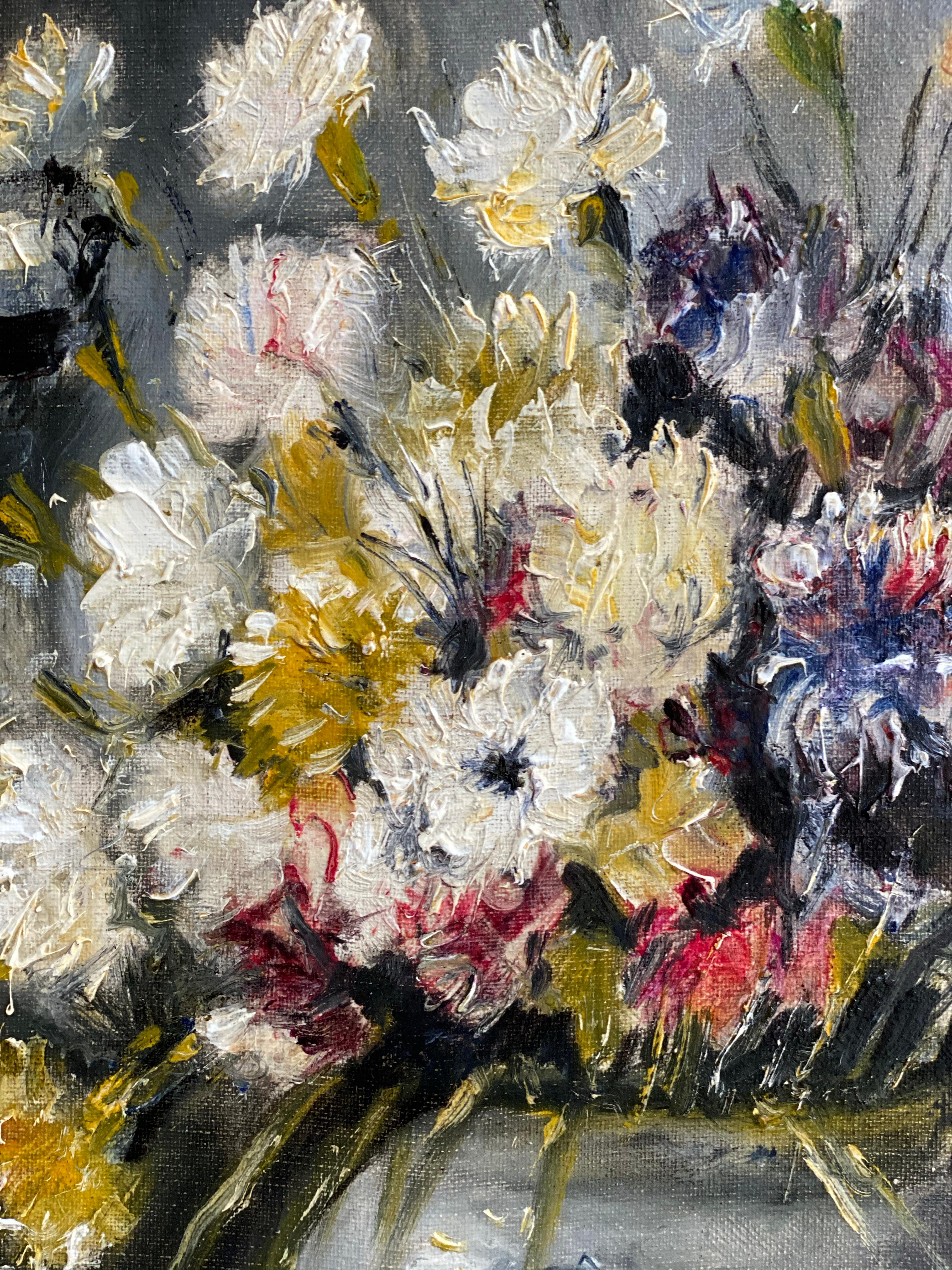 'StillLlife of Wild Flowers' by Jules Félix Ragot, 1835 – 1912, French Painter 4