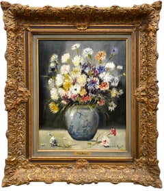  'StillLlife of Wild Flowers' by Jules Félix Ragot, 1835 – 1912, French Painter
