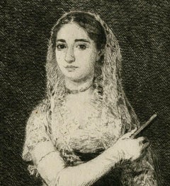 La Belle-Fillle de Goya (after Francisco de Goya)