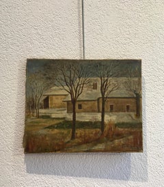 Winter in the Roche-sur-Foron, French