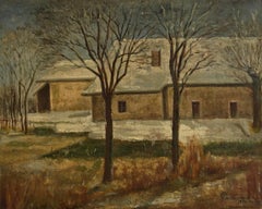 Winter in the Roche-sur-Foron, French