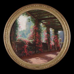 A Canopy of Red Flowers