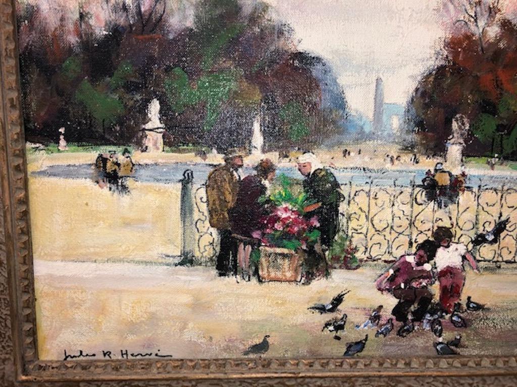 Jules Herve, Gemälde (Mitte des 20. Jahrhunderts) im Angebot