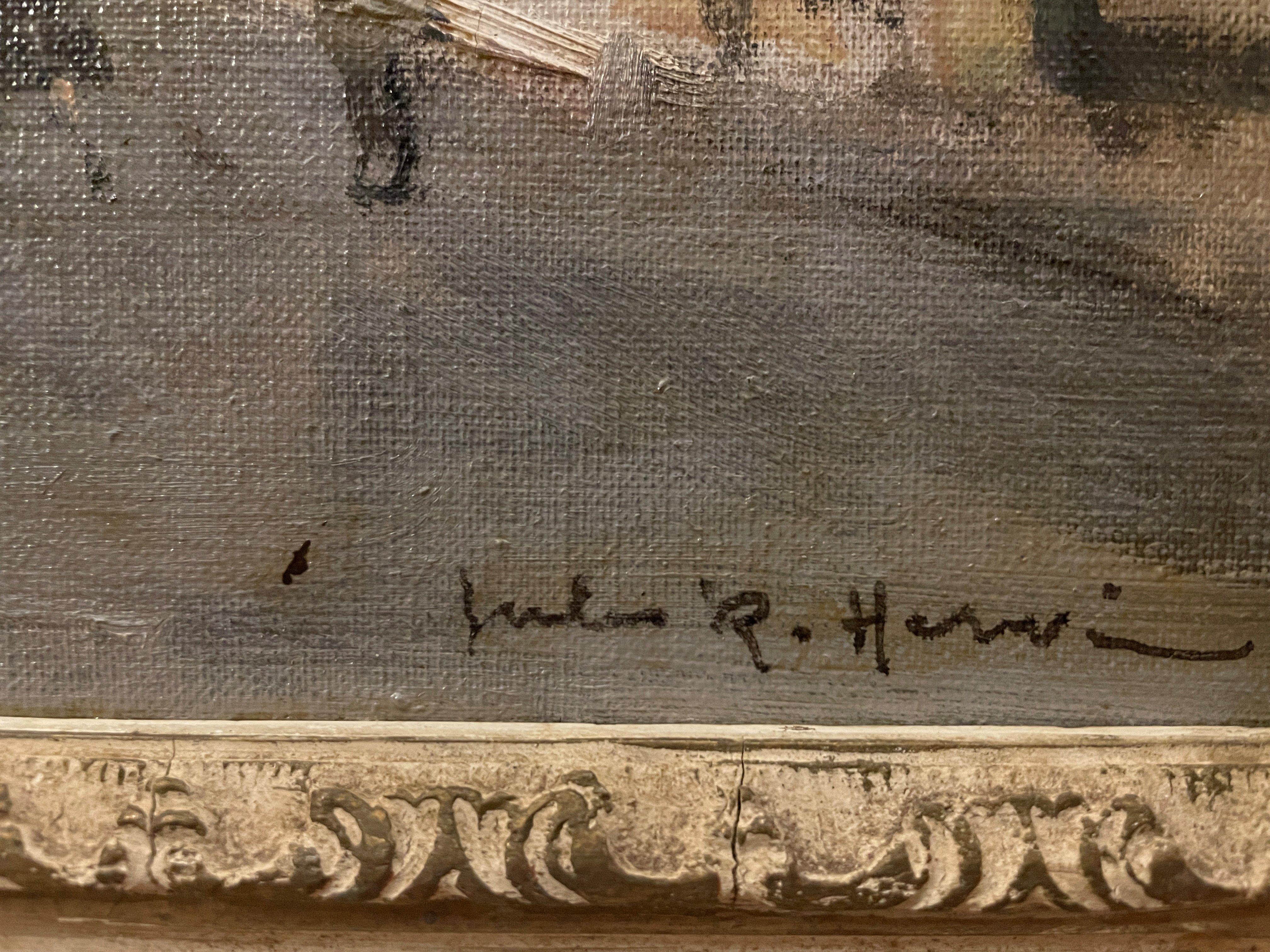 « Arc de Triomphe, Paris, France », Jules Herve, École française, Impressionnisme 2