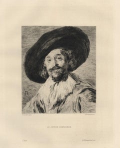 "Le Joyeux Compagnon" etching