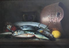 Vintage Fish, lemon and copper
