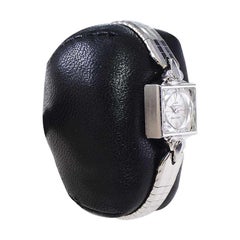 Jules Jurgensen 14Kt. Oro Blanco con Esfera Original Mid Century Multi Faceted