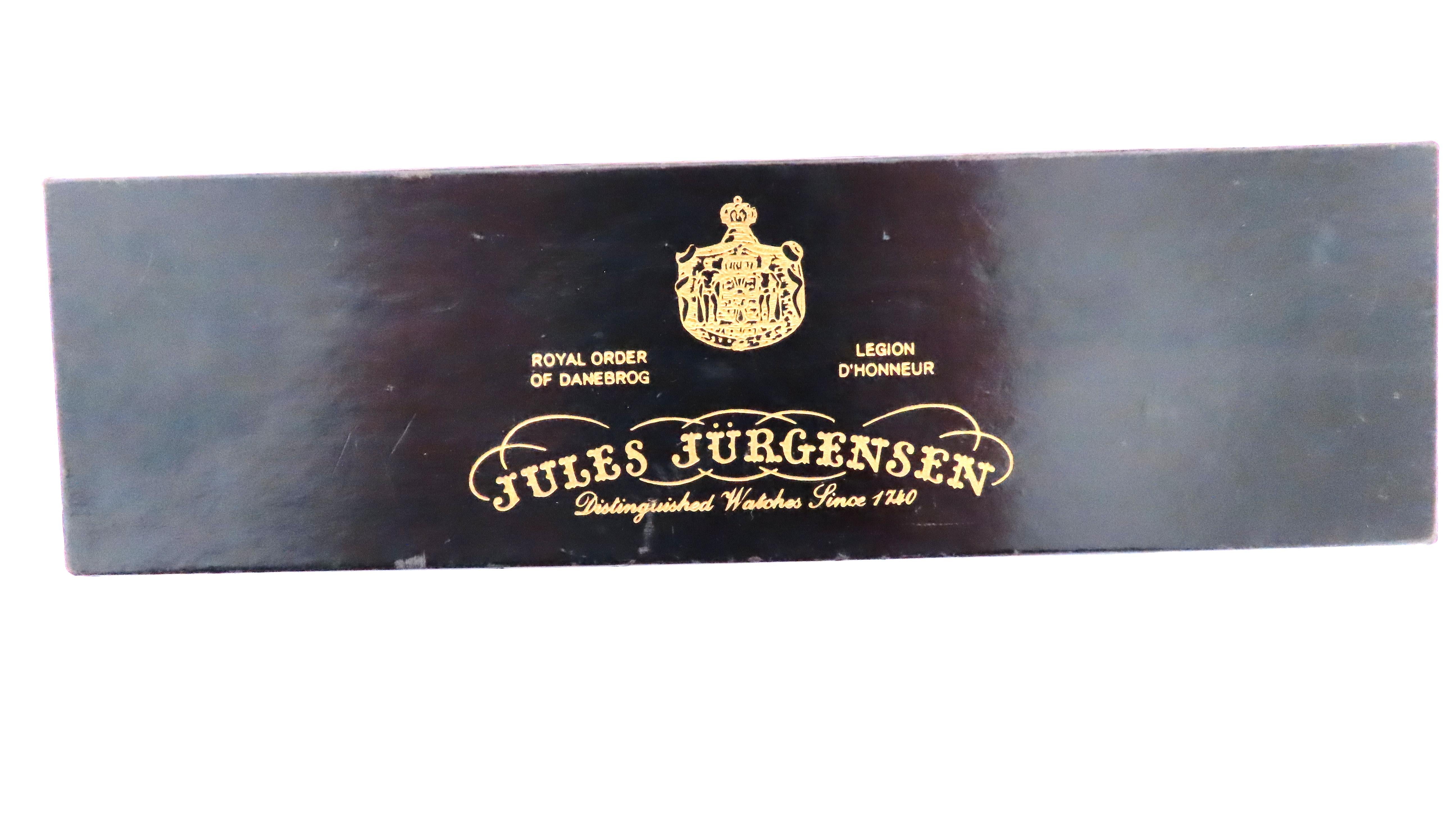 Jules Jurgensen Authentische Mintschachtel & Papiere Original 17J 14KT Gold (Regency)