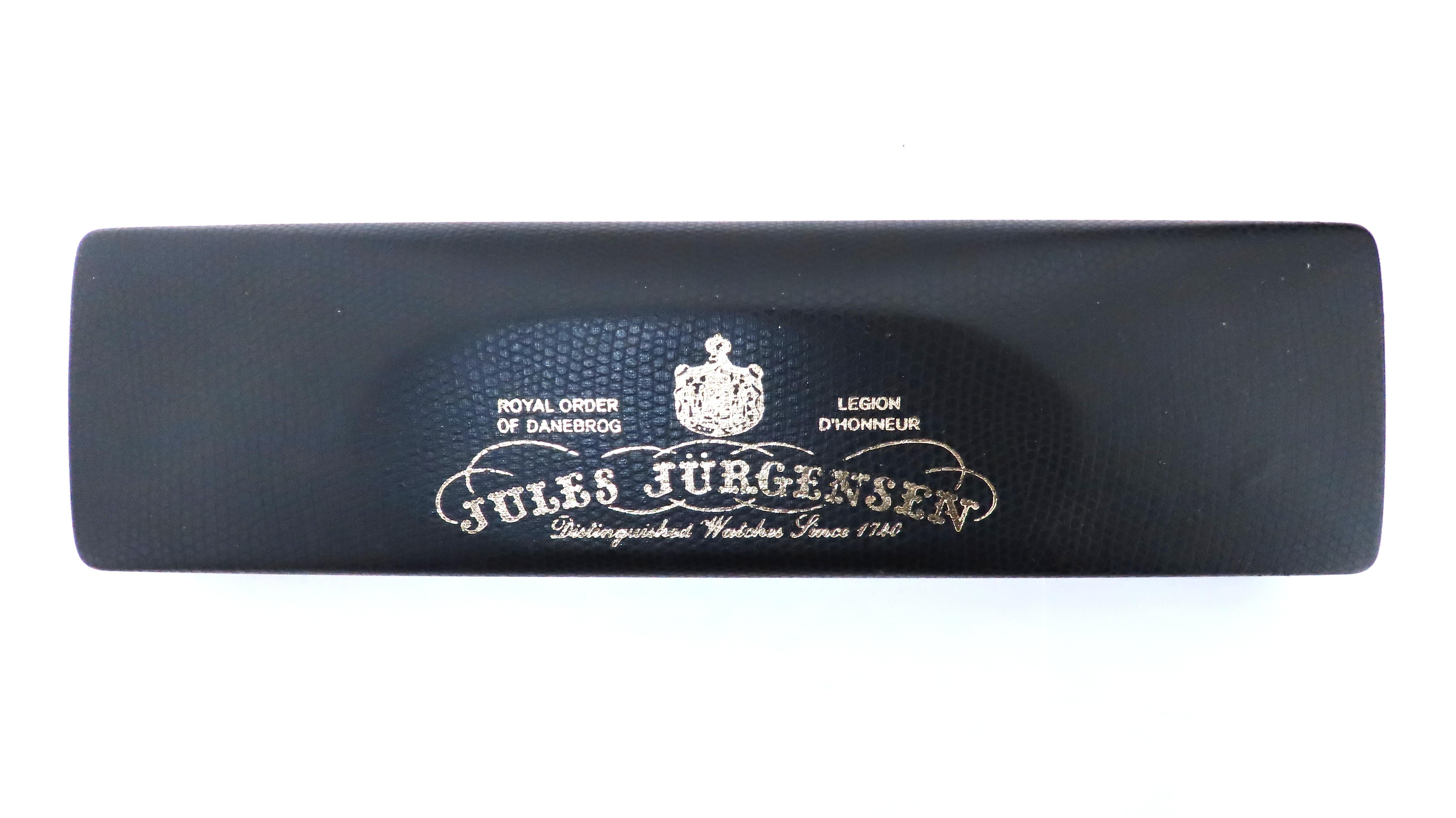 Jules Jurgensen Authentische Mintschachtel & Papiere Original 17J 14KT Gold im Zustand „Hervorragend“ in New York, NY