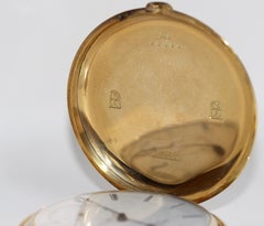 Jules Jürgensen Copenhagen Yellow Gold Hunter Pocket Watch
