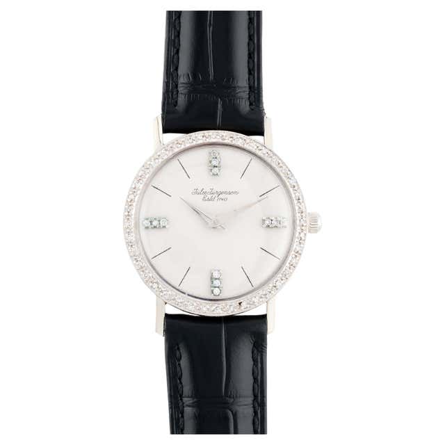 Exploding Numbers Watch Face Art Deco Ladies Exploding Number Platinum and Diamond Wrist Watch For ...
