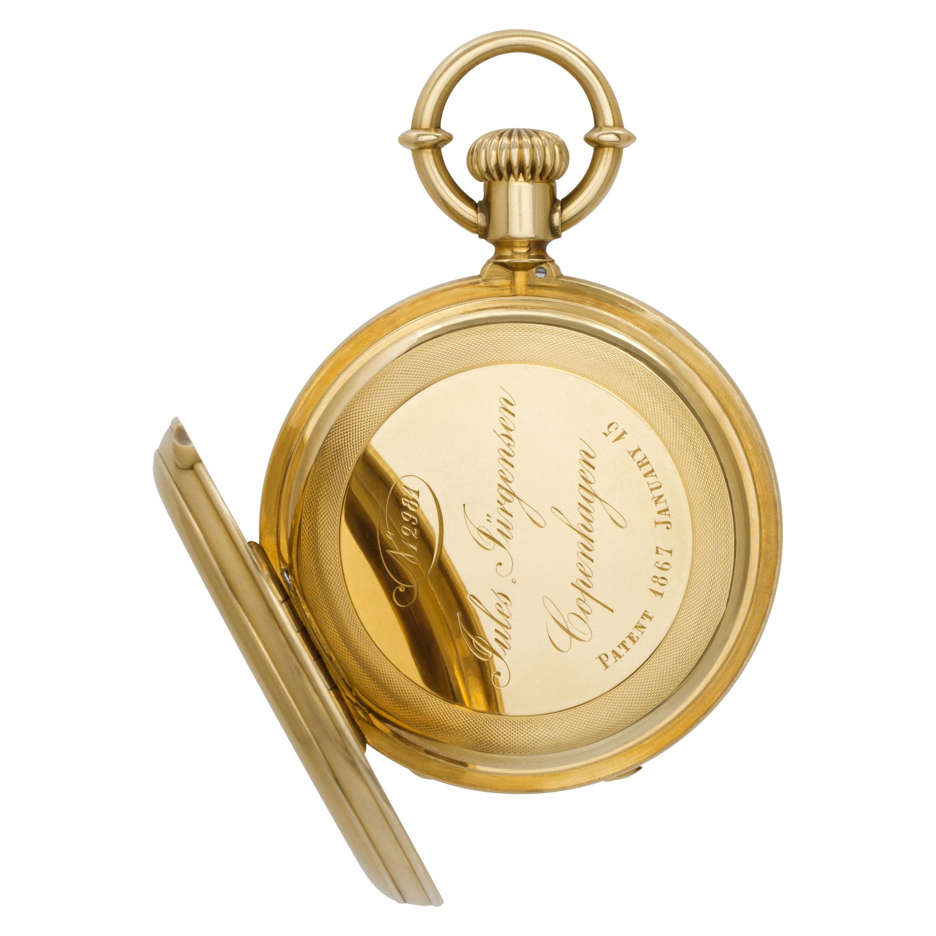 jules jurgensen pocket watch identifier