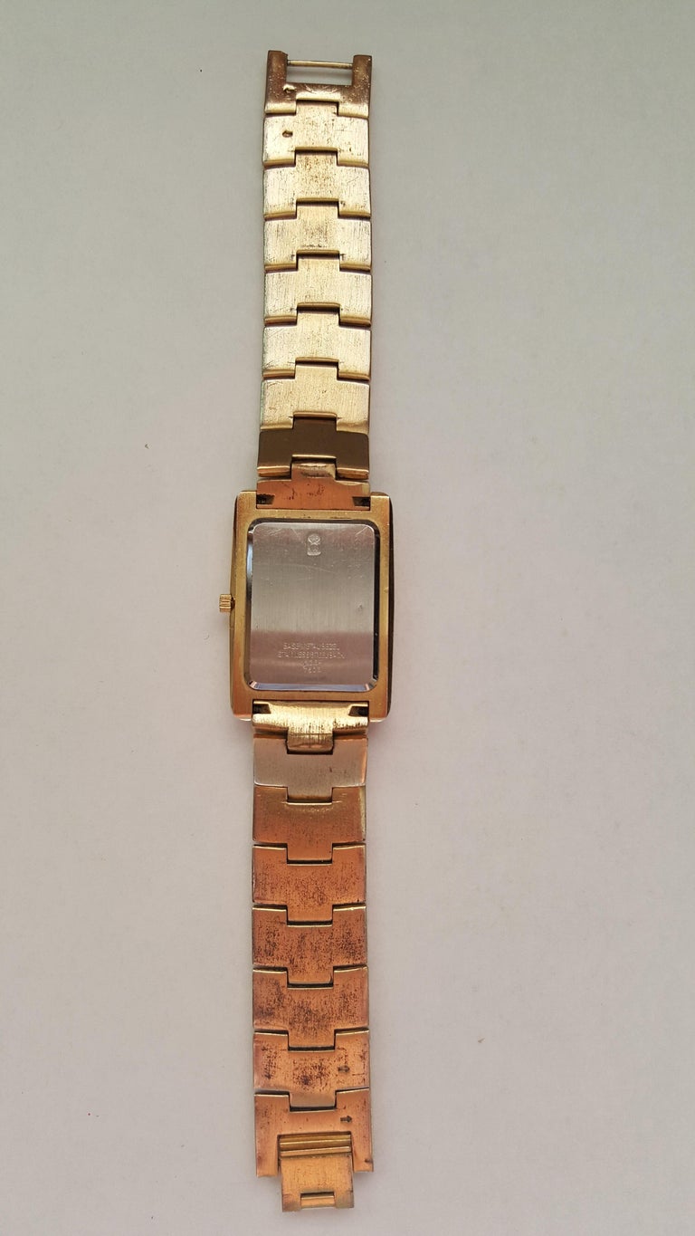 Jules Jurgensen Vintage 1970s Unisex Watch Gold and Diamonds at 1stDibs