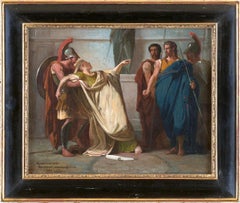 Antique The death of Demosthenes