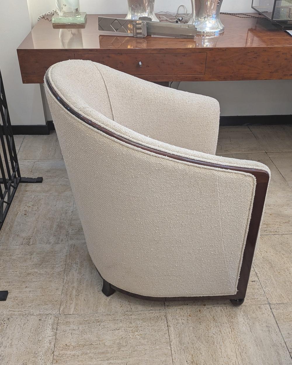 Art déco Fauteuil Jules Leleu, vers 1930 en vente