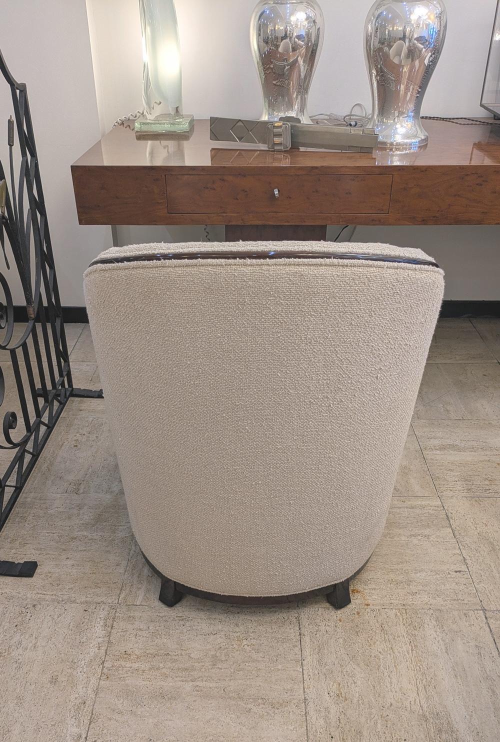 Français Fauteuil Jules Leleu, vers 1930 en vente
