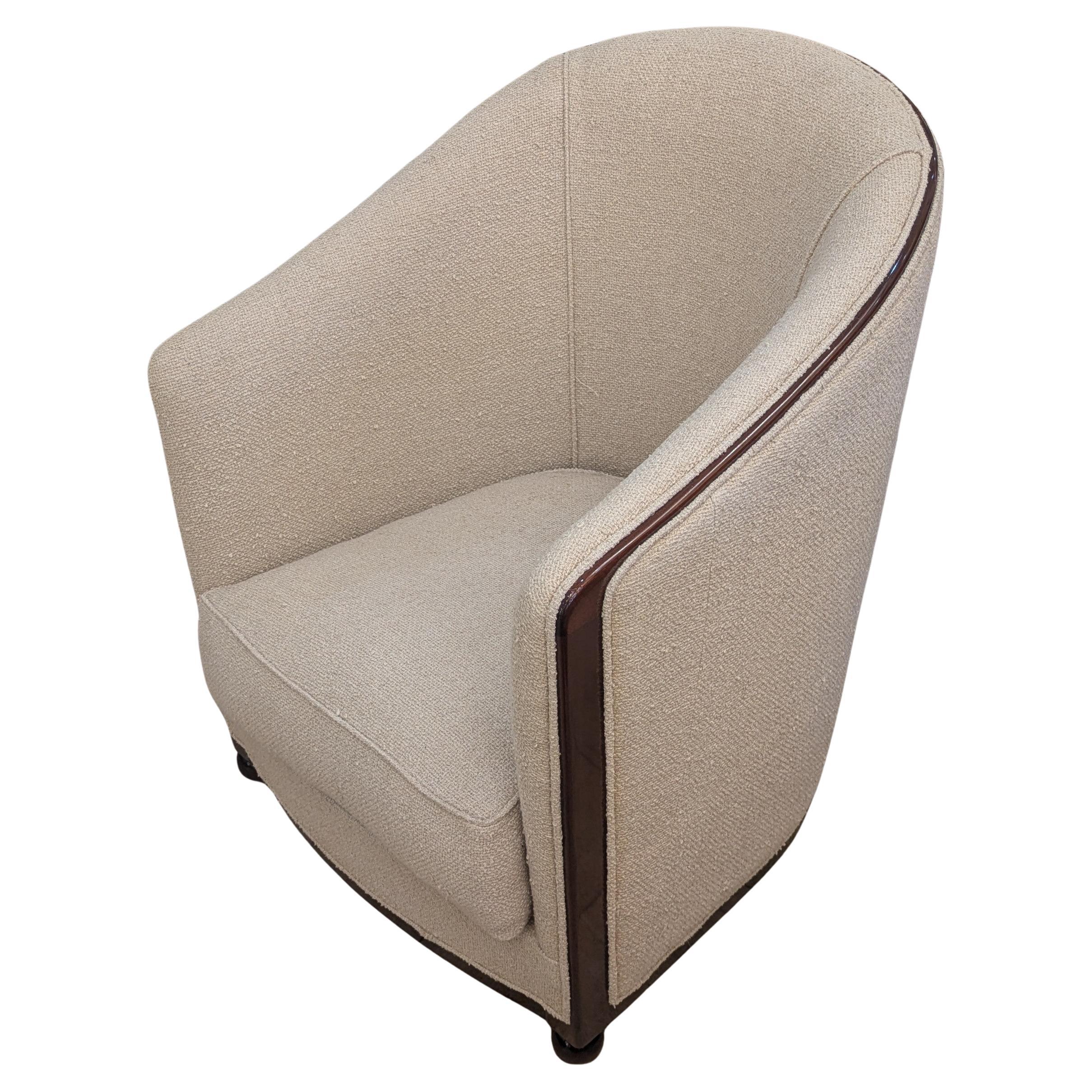 Jules Leleu armchair, circa 1930